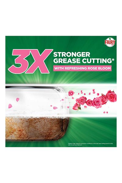 Fairy Rose Bloom Touch Of Vitamin E Dishwashing Liquid 800 ml