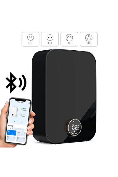 Choice جهاز توزيع الروائح الذكي باللون الأسود من الاتحاد الأوروبي مزود بتقنية...