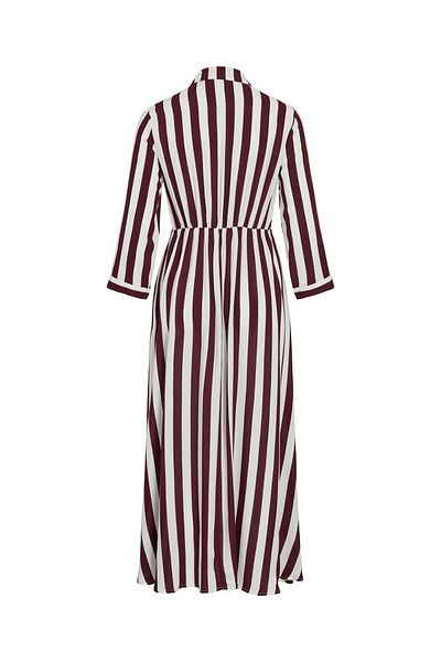 VILA Blusenkleid Maxi
