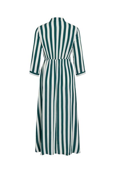 VILA Blusenkleid Maxi