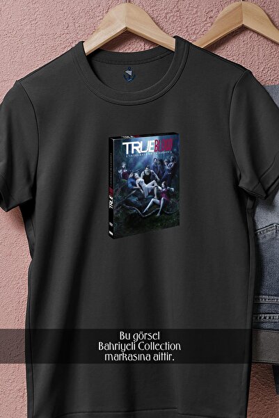 Bahriyeli Collection oversized True Blood Season 3 Μπλουζάκι Unisex με σχέδιο Eric Northman