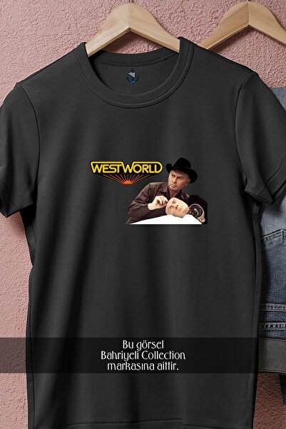 Bahriyeli Collection oversized Yul Brynner Westworld, Σεζόν 2 Αμερικανικής Σχεδίασης Unisex μπλουζάκι