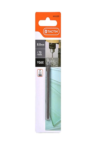 Tactix Glass/Tile Drill Bit Chrome