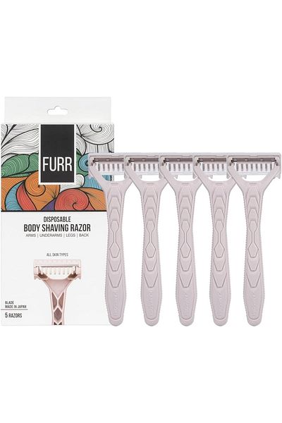Pee Safe - Furr Disposable Body Shaving Razor | Pack of 5