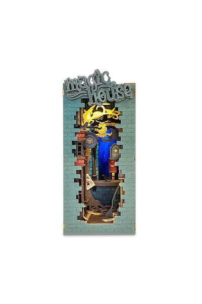 Robotime Magic House - Library Diorama - Do It Yourself Kit - 216 Pieces