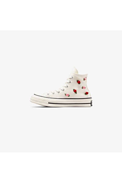 Converse Chuck 70 Roses Unisex Krem Sneaker