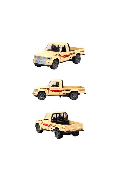 rexa LAND Cruiser Alloy Pickup Car Model Diecast Metal Off-road Vehicle