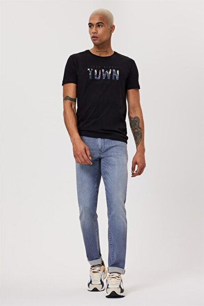 Lee Cooper Jagger Erkek Jean Pantolon Jayden Irıs Stone