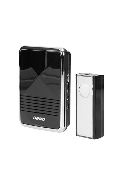 Orno Sonerie wireless ORNO CALYPSO II DC OR-DB-QS-159, 230V, 300 m, 36 tonuri, 3 moduri de semnalizare, IP44