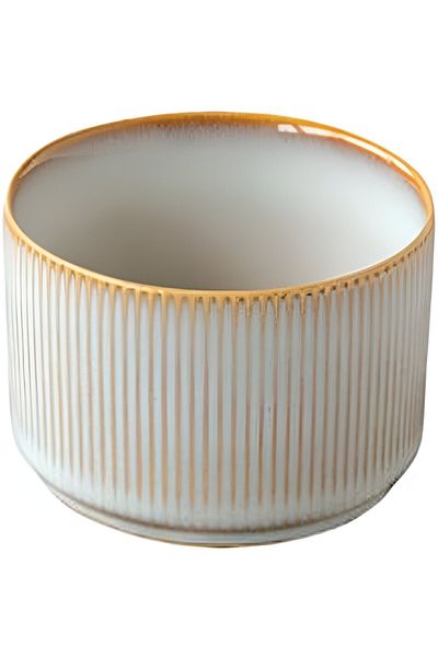 Easy Life Collection's Domus Glossy Glaze Coated Ceramic Bowl