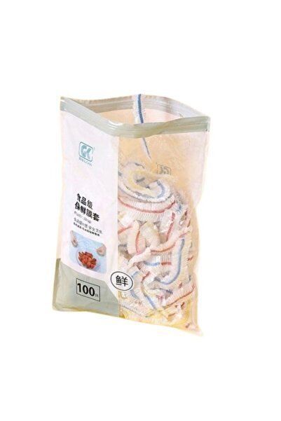 OEM Set 100 de pungi cu elastic tip capac de unica folosinta, PVC, Dimensiune universala