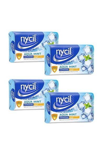 NYCIL Aqua Mint Bar Soap - 125 g x 4