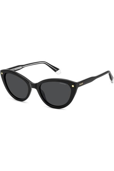 Polaroid Polarized Sunglasses Women Polaroid PLD 4175/S/X 807/M9, Plastic, Black, 54 mm