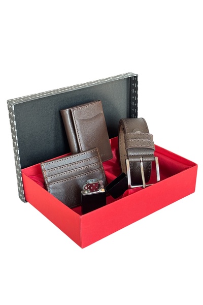 Tisaati Seria Premium Cutie specială de lux cu mecanism piele portofel curea ...