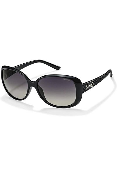 Polaroid Polaroid Women's Sunglasses P8430 KIH/IX, Black, Butterfly, 58 mm