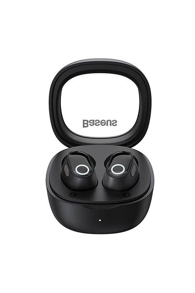 Baseus Căști intraauriculare Bowie WM02, fără fir, Bluetooth 5.3, microfon, negru