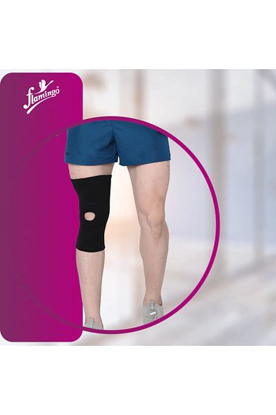 Flamingo Open Patella Knee Cap XXXL