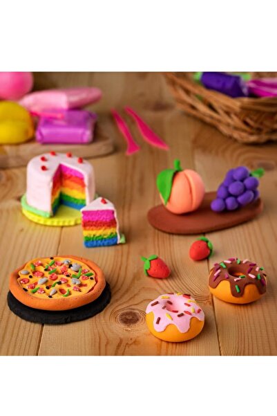 toy box tr طين يجف في الهواء، مجموعة تشكيل 36 قطعة من طين الرغوة السحري للأطفال والكبار، هدية للأولاد والبنات