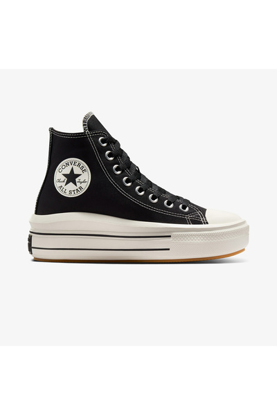 Converse Chuck Taylor All Star Move Platform Unisex Siyah Platform Sneaker