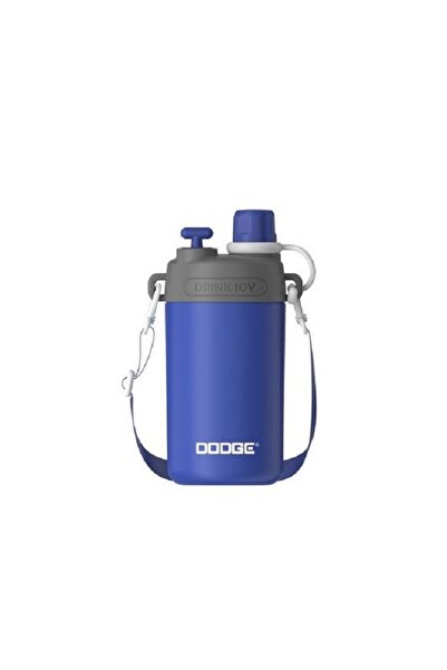 DODGE DB-23694 580ml Askılı Pipetli Mavi Çelik Matara