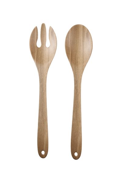 Felli 2-Piece Modern and Elegant Design Melamine Salad Serving Spoon Set