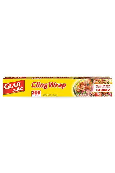 Glad Cling Wrap 200 sq.ft.Size 61m x 30.5cm 1 pc