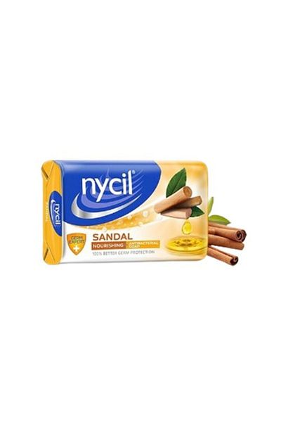 NYCIL Sandal Bar Soap - 125 g x 4