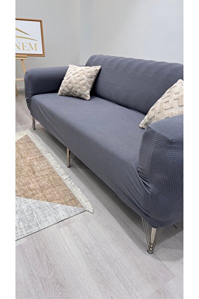 uzhanem Середній розмір 2-місний чохол для дивана (150–190 см) з еластичною гумкою та антиковзаючим покриттям