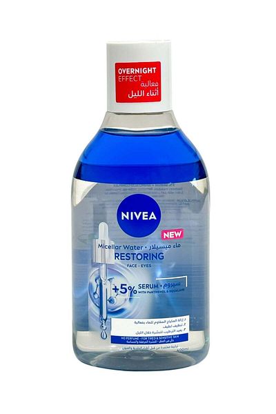 NIVEA Micellar Water with Serum for Makeup Removal and Skin Cleansing 400 ml