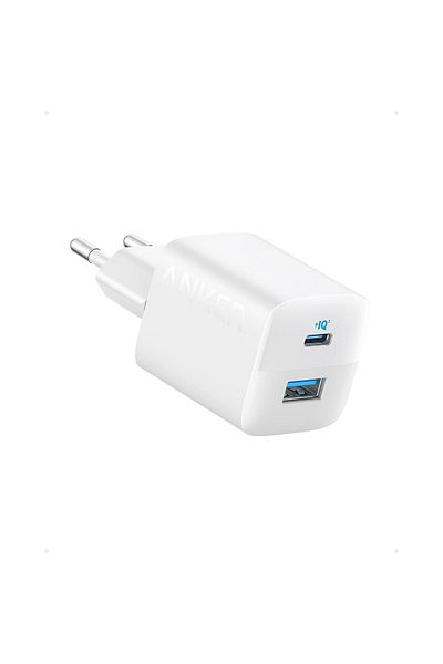 Anker Baterie externă, „323”, 33 W, Poweriq, 1 x USB tip C, 1 x USB, alb, „a2331g21”