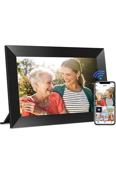 FANGOR 10.1 Inch WiFi Digital Picture Frame 1280x800 HD IPS Touch Screen, Electronic Smart Photo Fra