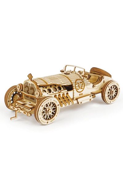 Robotime Grand Prix Car - 3D Wooden Puzzle - 220 Pieces