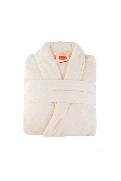 Orange Bed & Bath Zero Twist | 100% Cotton Bathrobe One Piece Ivory S\m