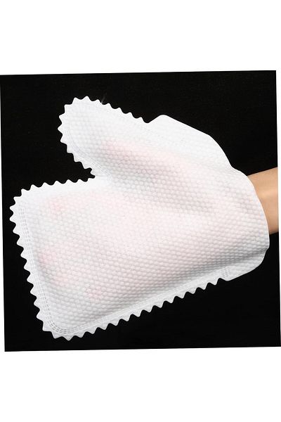 wei inox Set 10 manusi pentru praf, material textil, alb, 22x20 cm