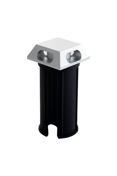 Danube Home Milano Outdoor Light 2801-2W-Ww-Slvr-Sq