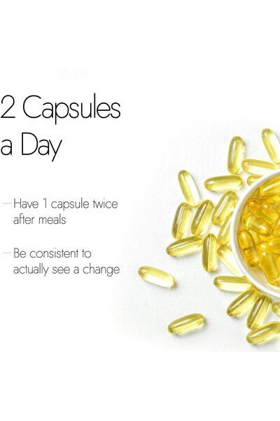 KAPİVA كبسولات كابيفا أوميجا 3، 60 كبسولة