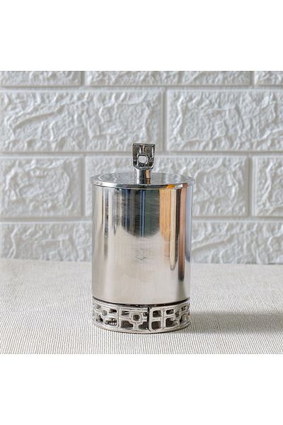 Danube Home علبة أفالون 10×10×16 سم نيكل
