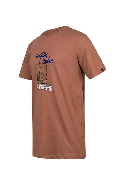 2AS Tricou cu gâtul O pentru bărbați cu imprimeu Alex 042