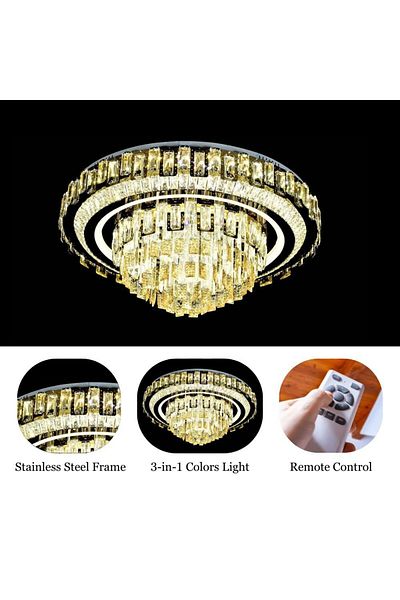 Danube Home Ch Shireen Mx Fancy | Contemporary Ceiling Lights | Modern Design Indoor Lighting 230401416660