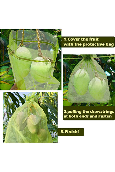 MaffStuff Fruit Vegetable Protection Bags 17x23 cm Set of 20 Anti-Pest MaffStuff®