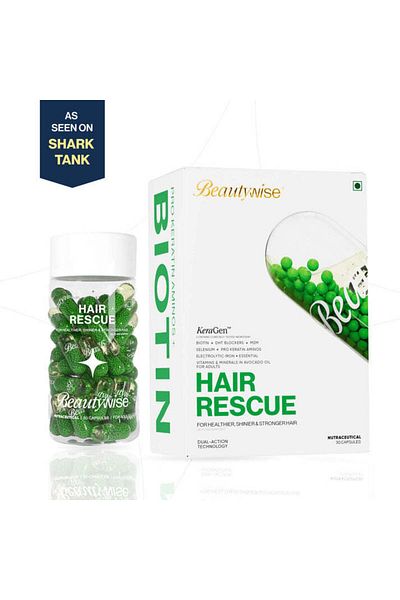 Beautywise Hair Rescue Biotin Capsules( 30 capsules)