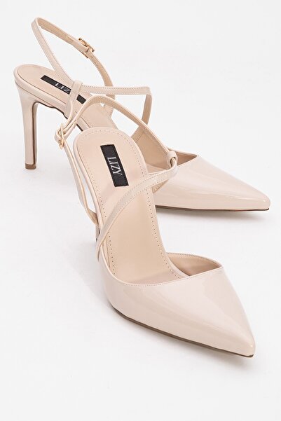 Lizy Shoes Rugan Topuklu Ayakkabı