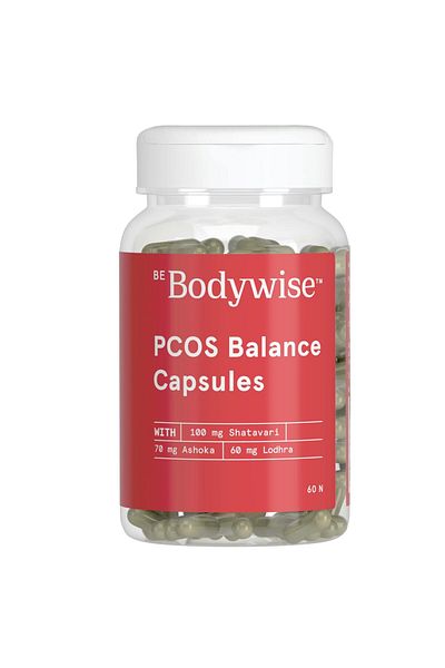 Be Bodywise PCOS Balance Capsules | 60 Days Pack| 60 Veg Capsules