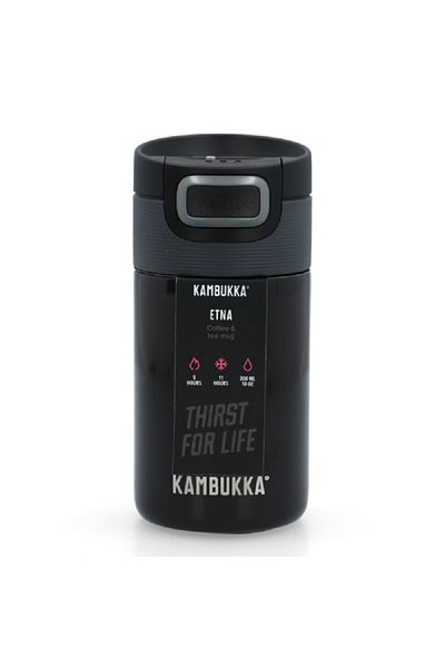 Kambukka Double Wall Vacuum Tumbler Black 300ml