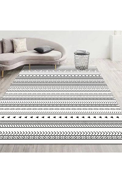 sharpdo Bedroom Sofa Retro Style Living Room Printed Soft Carpet 200*300CM