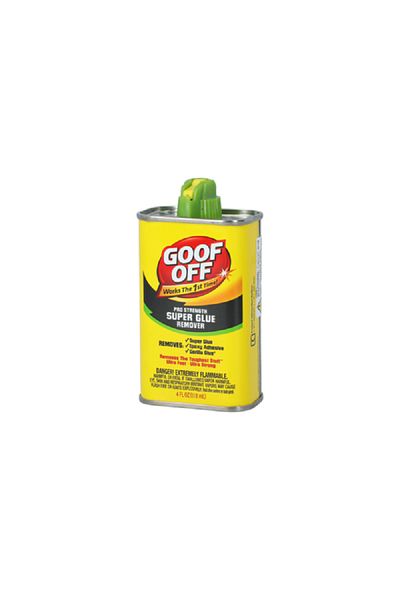 Goof Off Super Glue Remover Yellow 4fl.oz