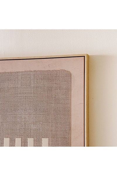 Danube Home SS25 Cyprus Canvas Parallelogram Framed Wall Art 102.6X142.6Cm