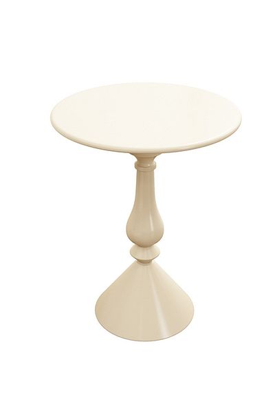 sharpdo Ins Style Sofa Side Table Coffee Table, Mini Small Round Table Removable 28*40*58CM