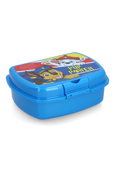 Stor Urban Paw Patrol Pup Power Themed BPA-Free Rectangular Plastic Sandwich Box Blue