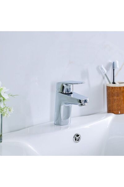 Danube Home Ideal Standard-Ceraflex Basin Mixer|Brass Single Handle Basin Mixer, Bath Faucet, Sink Faucet